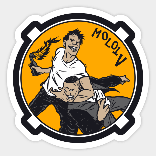 MOLOTOV Sticker by YOUTH WORKS